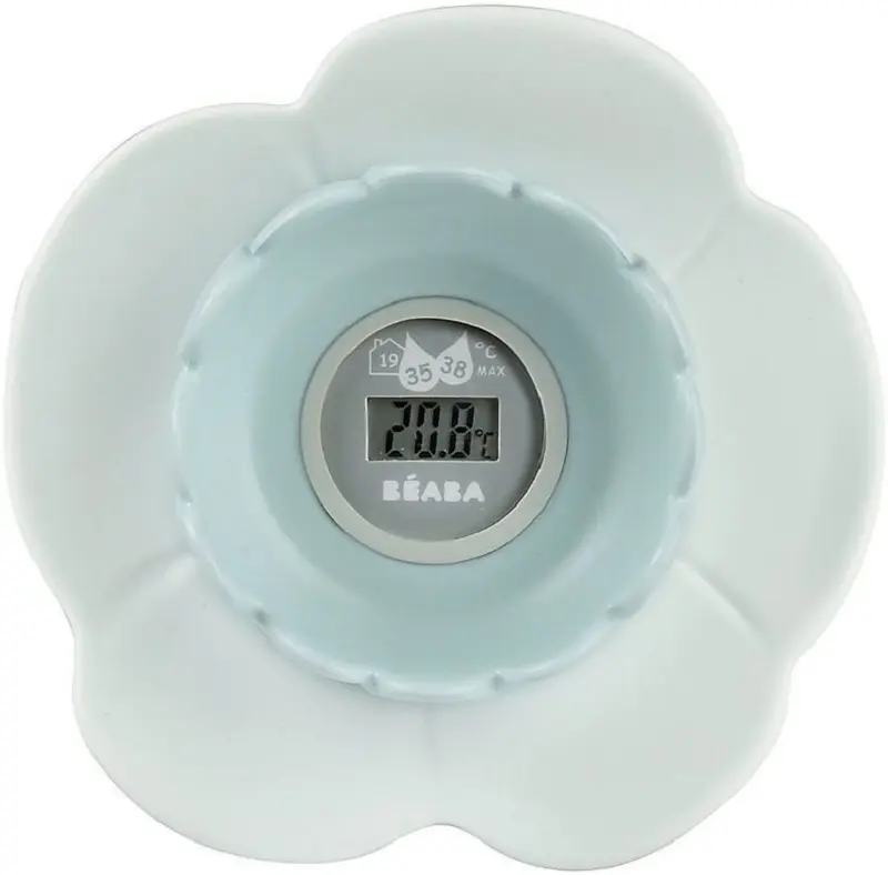 Termometru digital pentru baie Beaba Lotus (Green/Blue)