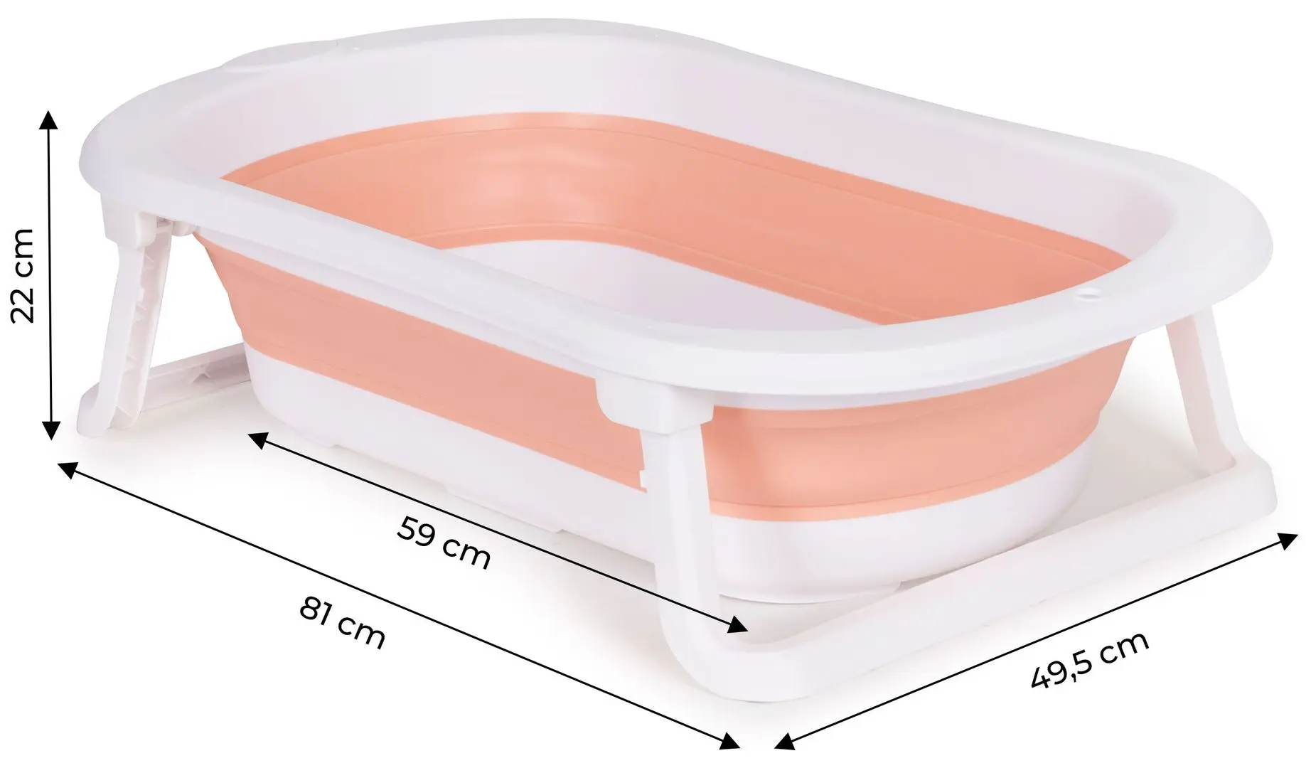 Cadita pliabila Ecotoys HA-B27 (Pink)