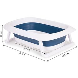 Cadita pliabila Ecotoys HA-B31 (Blue) Thumb