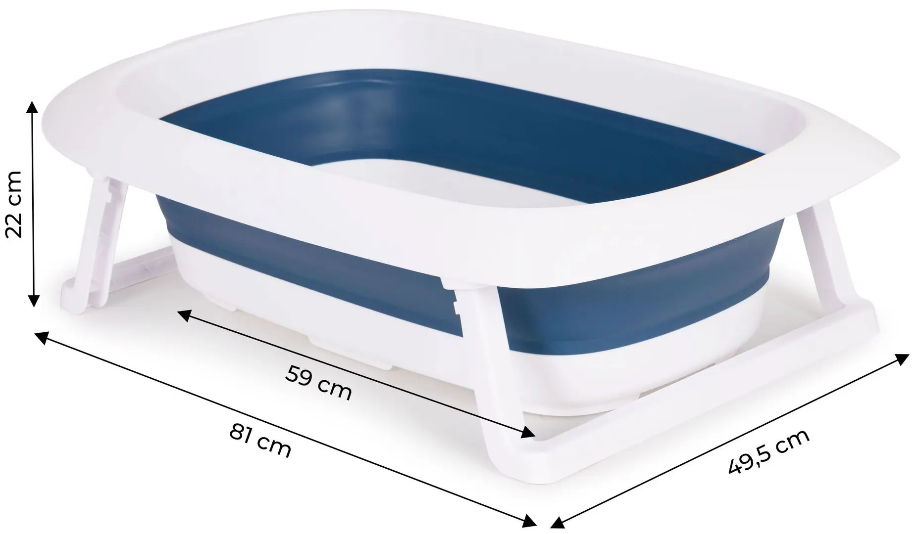 Cadita pliabila Ecotoys HA-B31 (Blue)