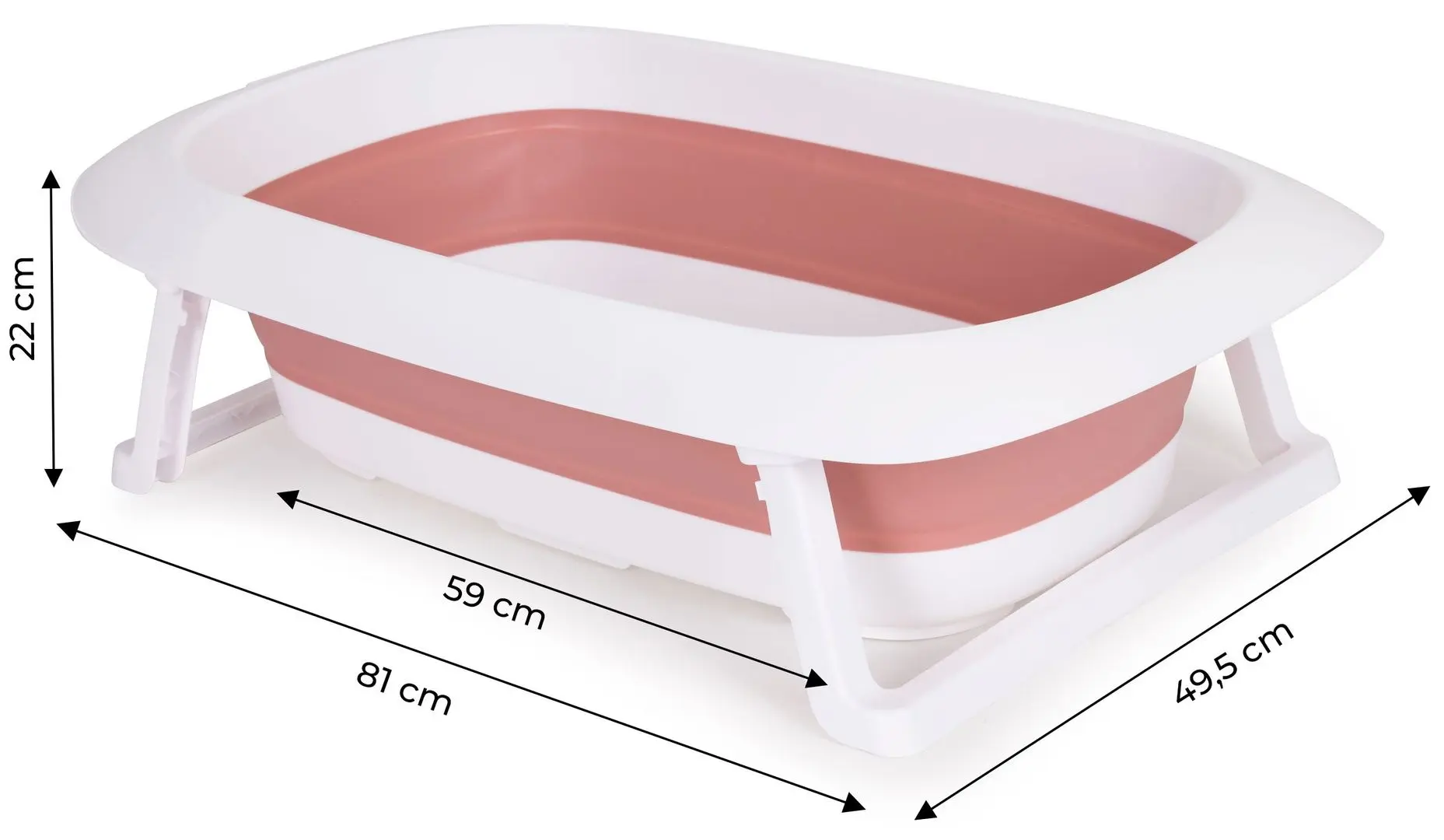 Cadita pliabila Ecotoys HA-B31 (Pink)