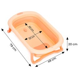 Складная ванночка Ecotoys HA-B37 (Pink) Thumb