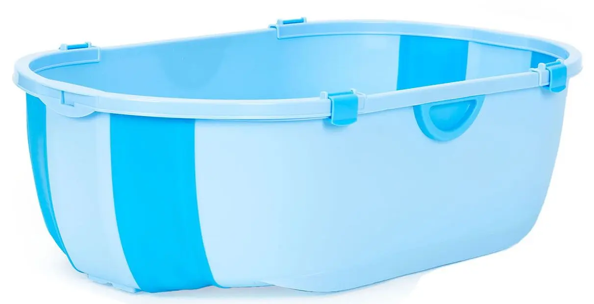 Складная ванночка Ecotoys HA-B46 (Blue)