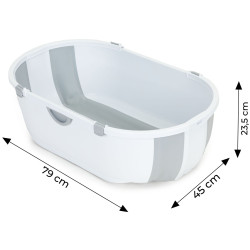 Складная ванночка Ecotoys HA-B46 (Grey) Thumb