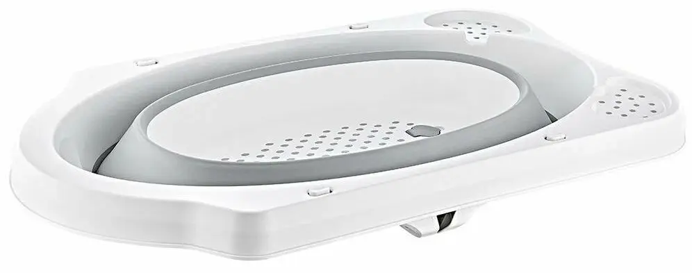 Детская складная ванночка Hobby Life 49484 (White/Grey)