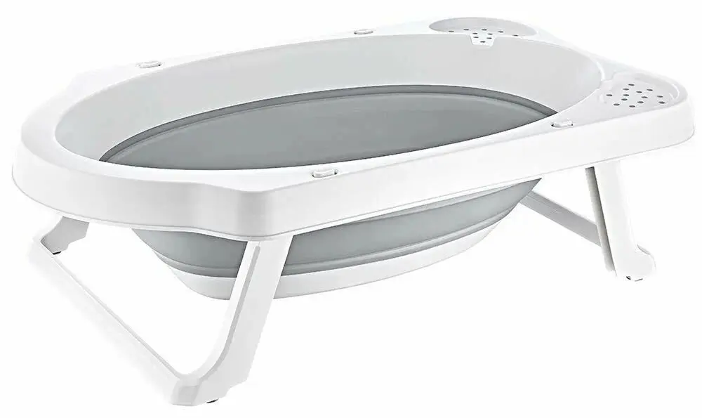 Детская складная ванночка Hobby Life 49484 (White/Grey)