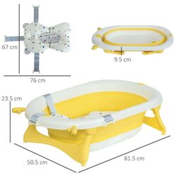 Складная ванночка Homcom 400-014YL (Yellow) Thumb
