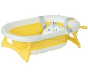 Cadita pliabila Homcom 400-014YL (Yellow)