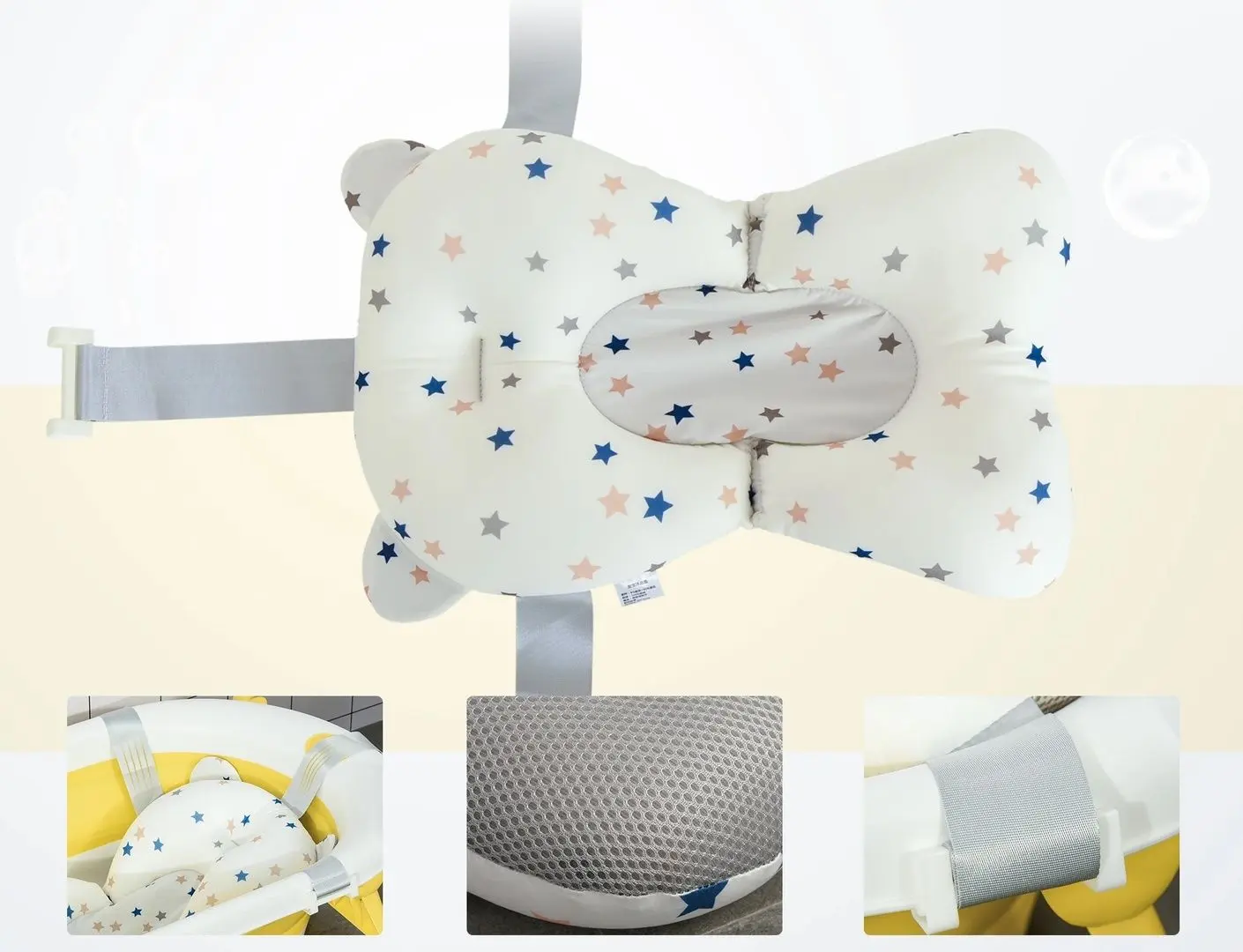 Складная ванночка Homcom 400-014YL (Yellow)