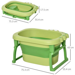 Складная ванночка Homcom 400-016GN (Green) Thumb