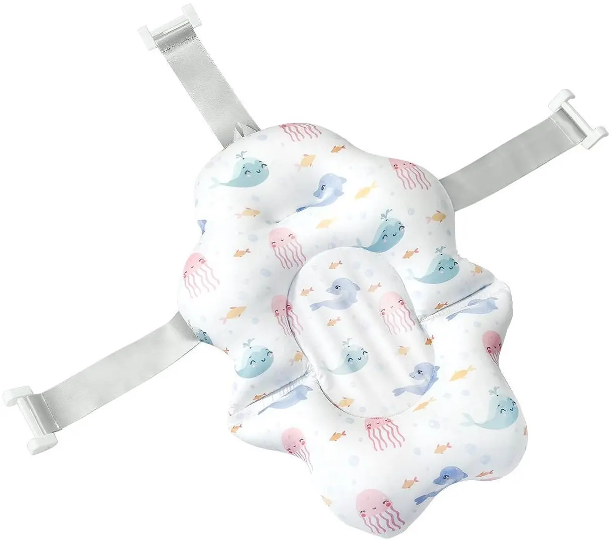 Hamac pentru baita Kikka Boo Nubo Sea Life (White)