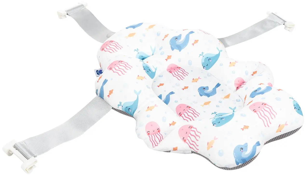 Hamac pentru baita Kikka Boo Nubo Sea Life (White) - 2