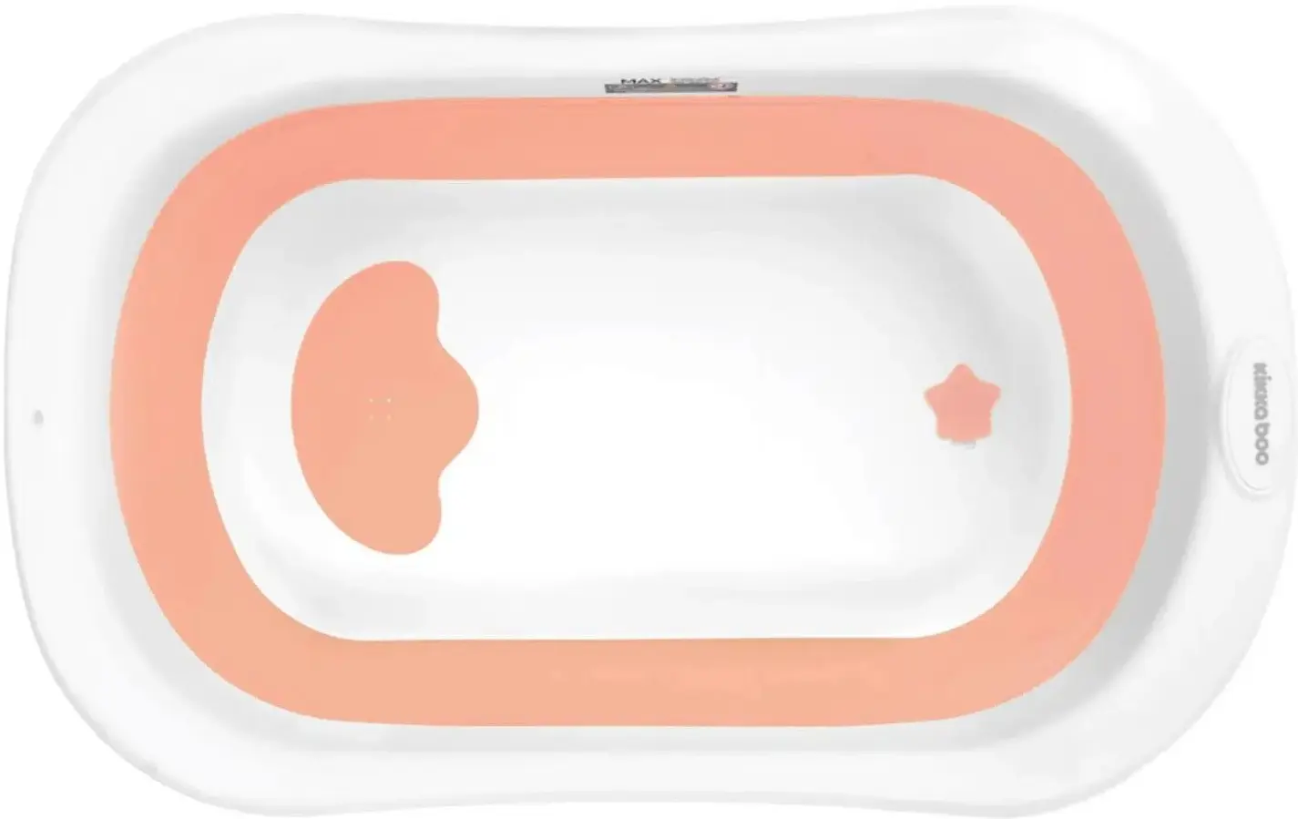 Складная ванночка Kikka Boo Fiji (White/Blush) - 3