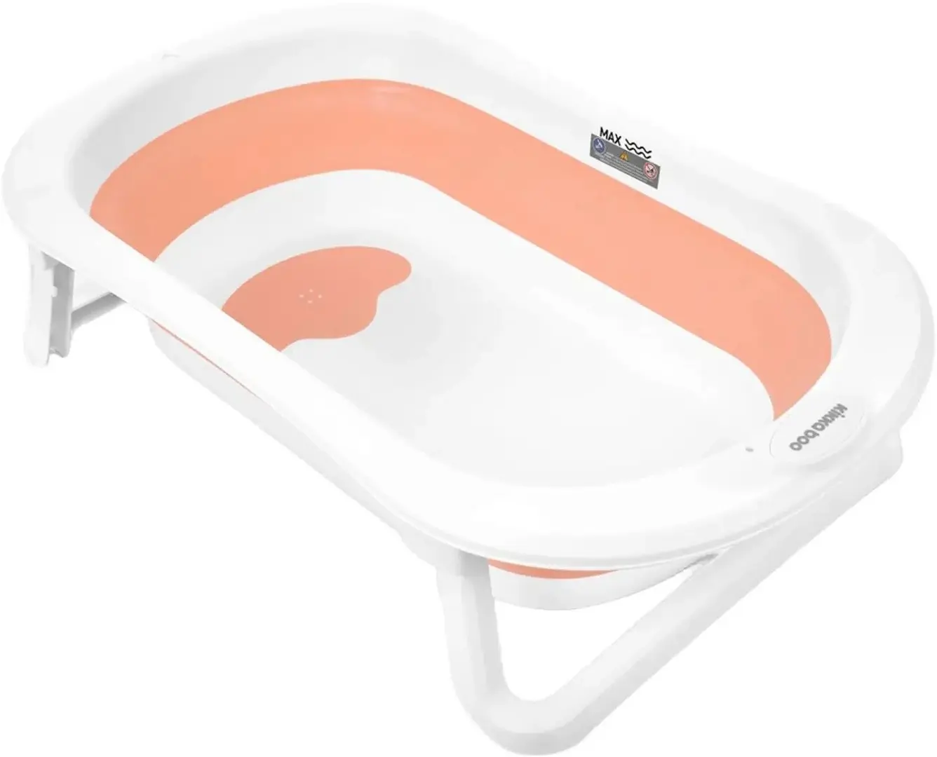 Складная ванночка Kikka Boo Fiji (White/Blush)