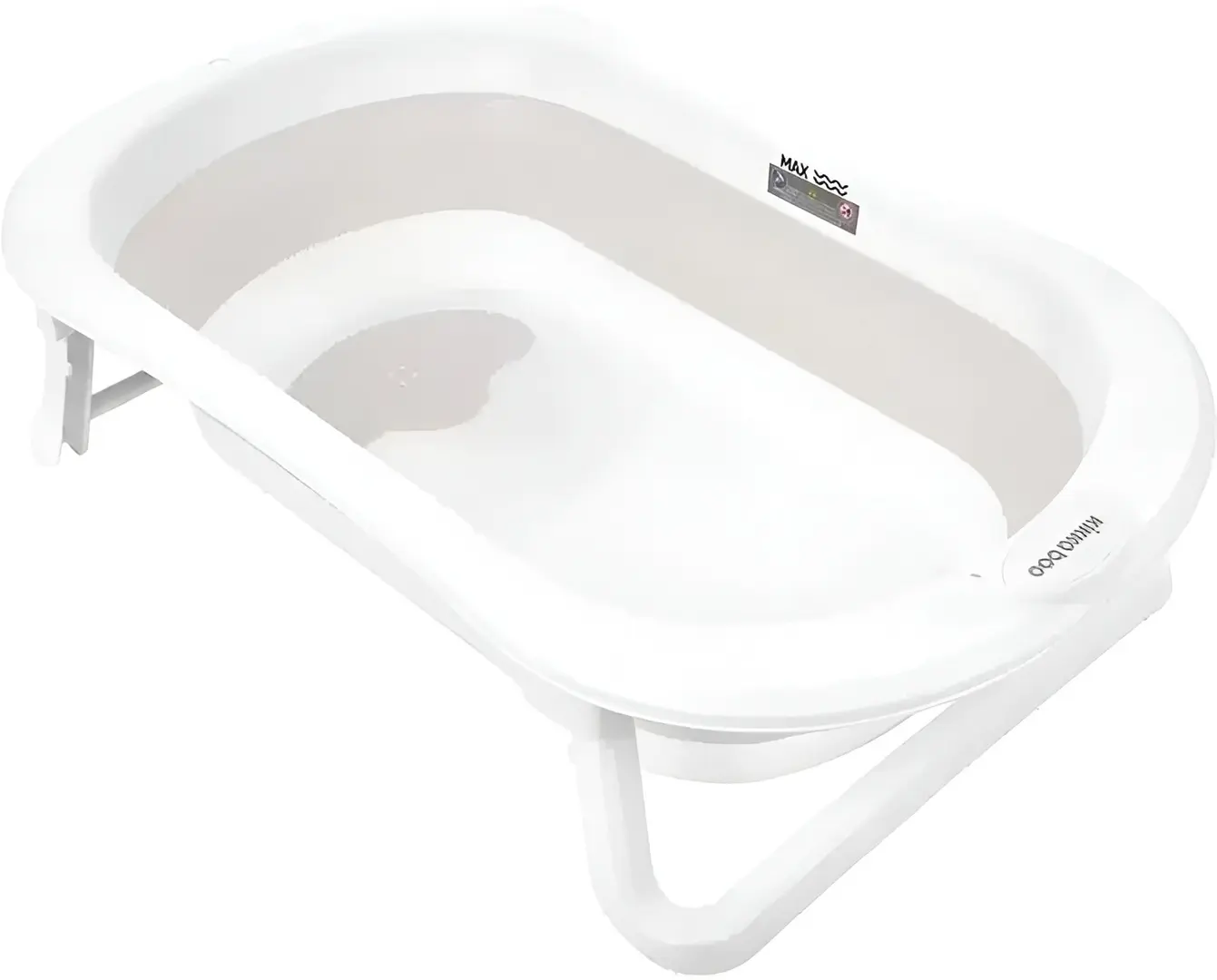 Складная ванночка Kikka Boo Fiji (White/Sand)