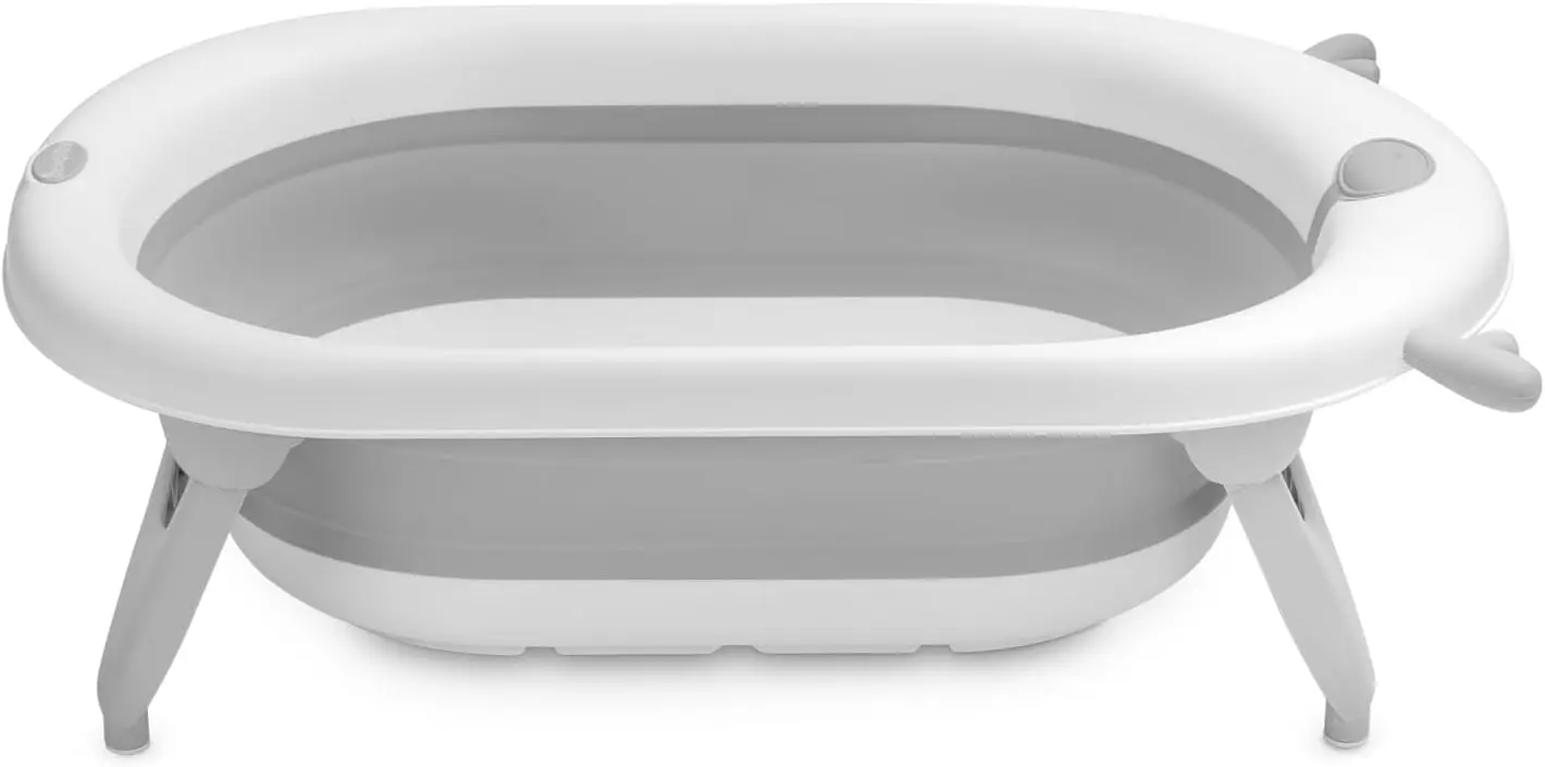 Cadita pliabila Kikka Boo Foldy (Grey/White)