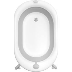 Cadita pliabila Kikka Boo Foldy (Grey/White) Thumb