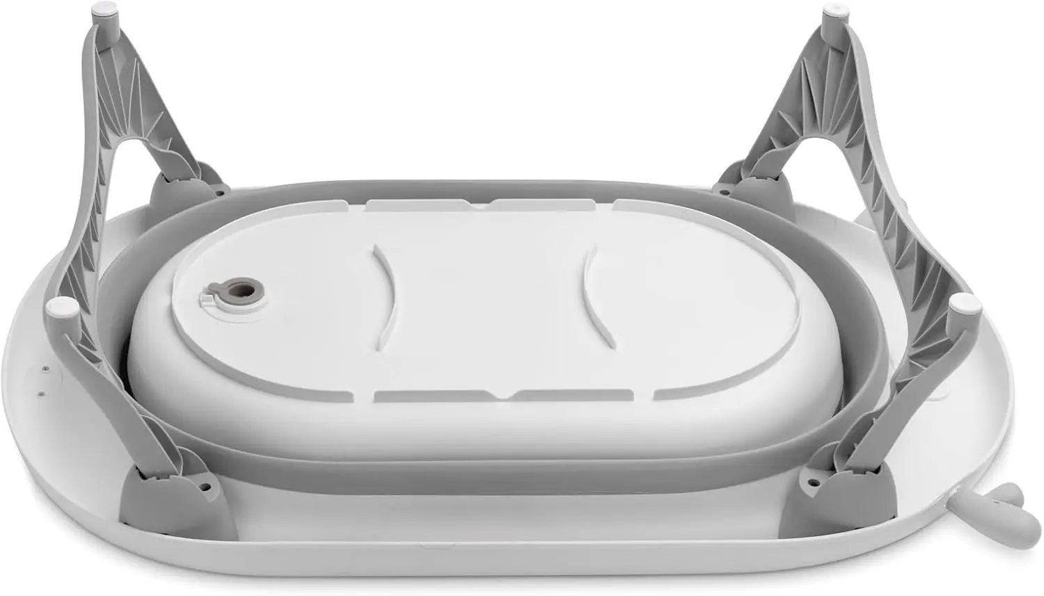 Cadita pliabila Kikka Boo Foldy (Grey/White)