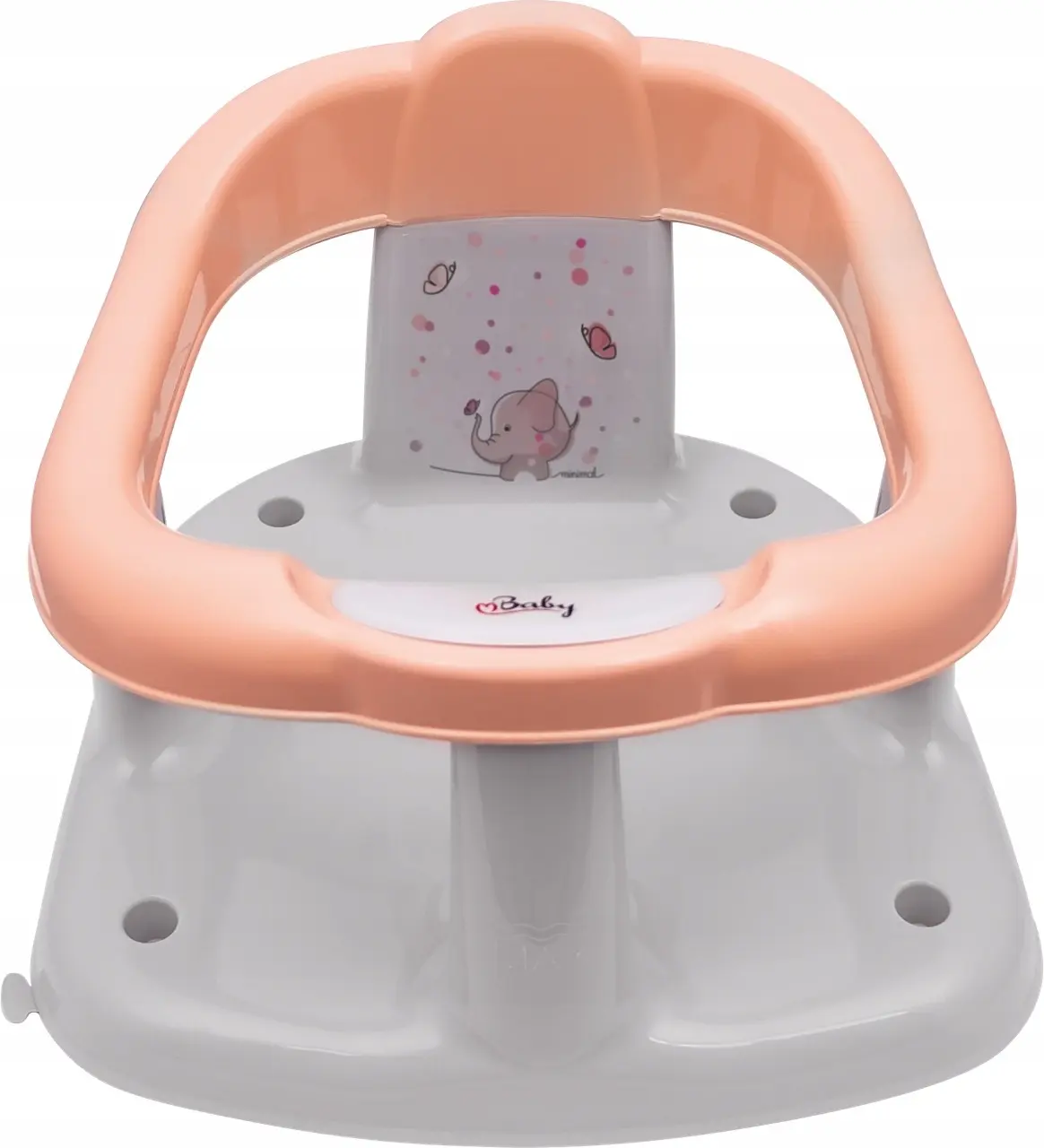Стульчик для купания Maltex Elephant Minimal (White/Peach Rose) - 2
