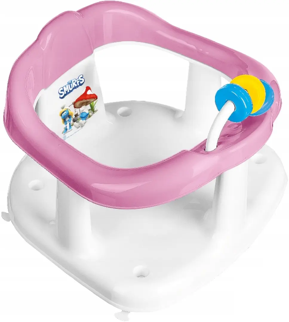 Стульчик для купания Maltex The Smurfs (Pink/White)
