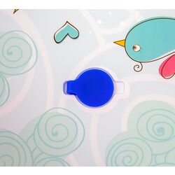 Cadita pliabila pentru copii Milly Mally Aqua (Blue) Thumb