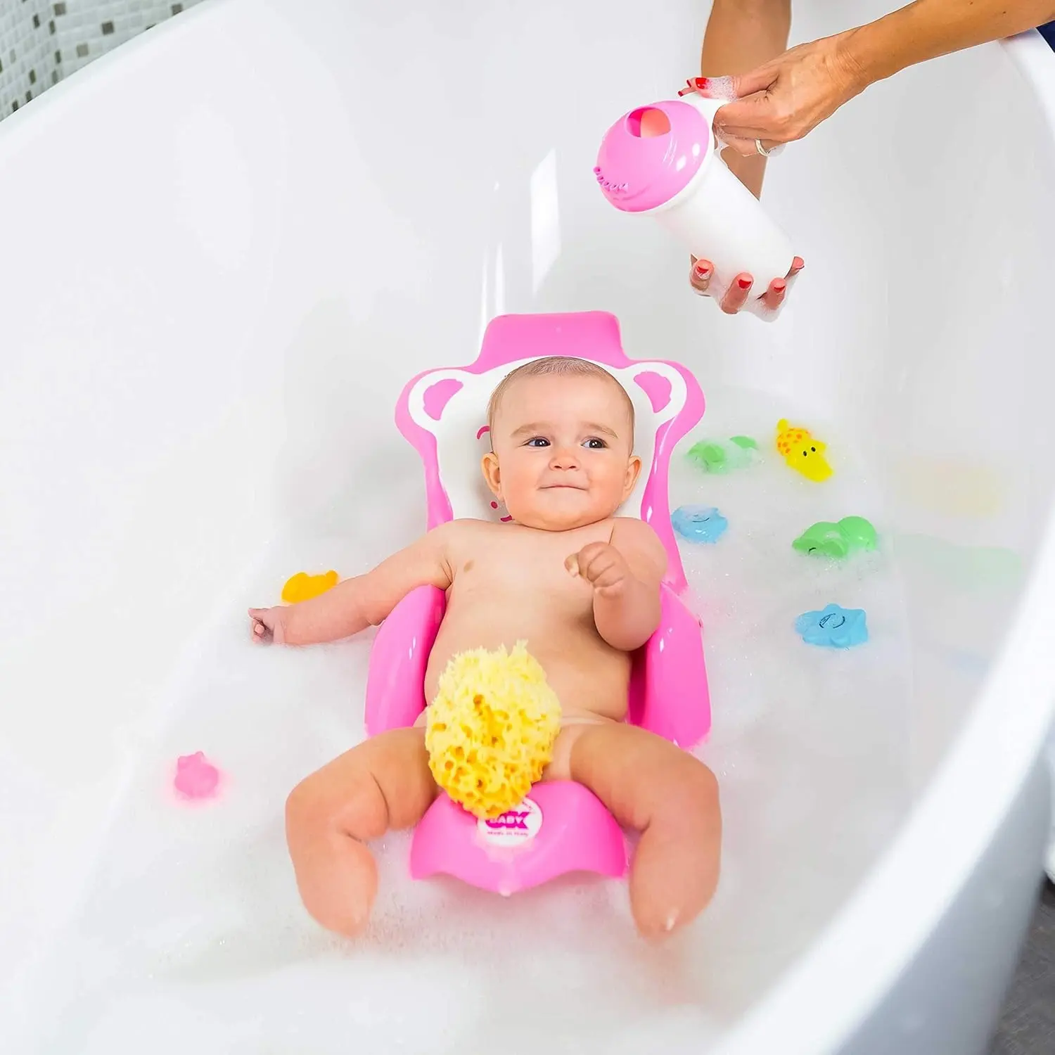 Горка для купания OK Baby Buddy (White)