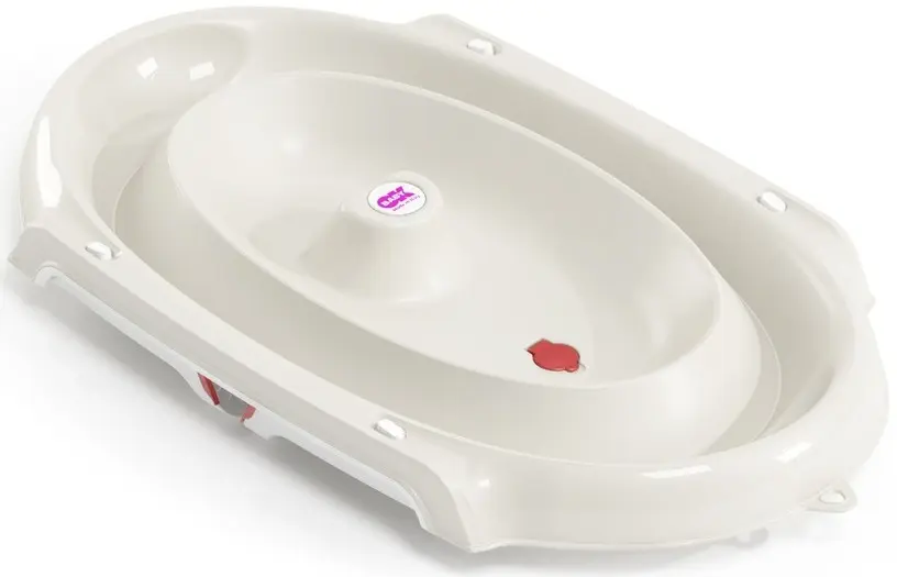 Cadita pliabila OK Baby Onda Slim (White) - 2