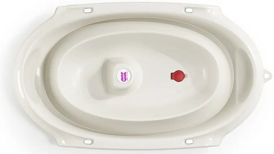 Cadita pliabila OK Baby Onda Slim (White) - 3