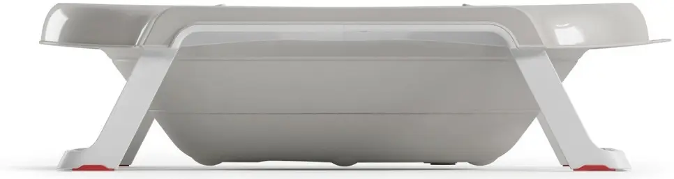 Cadita pliabila OK Baby Onda Slim (White) - 4