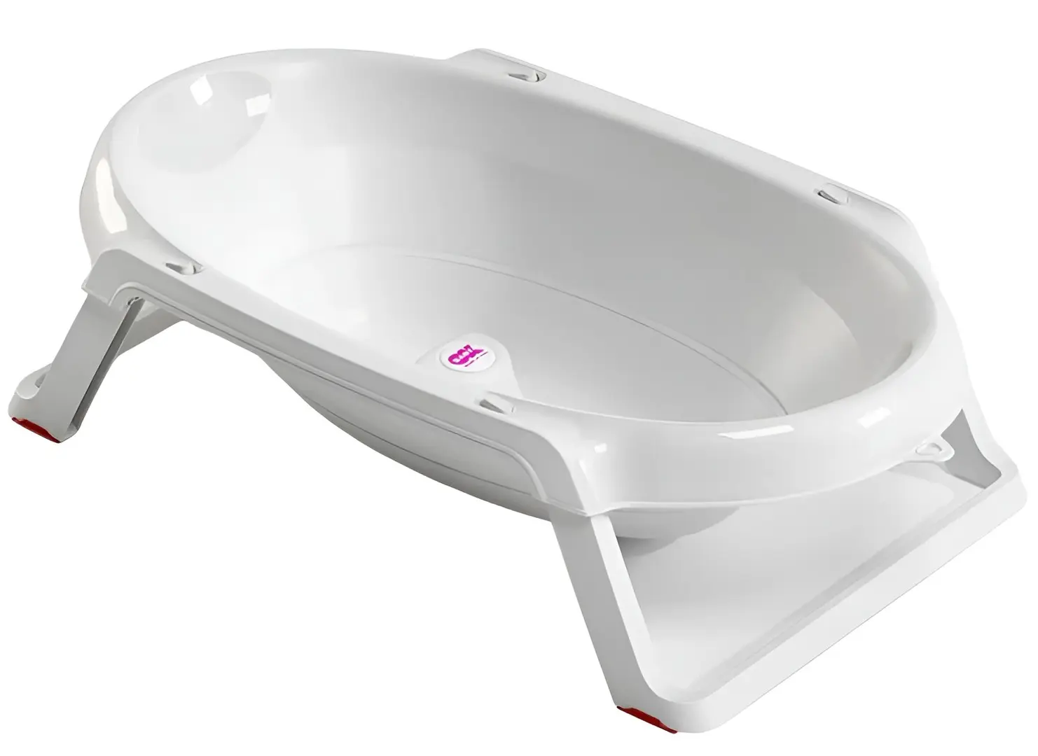 Cadita pliabila OK Baby Onda Slim (White)