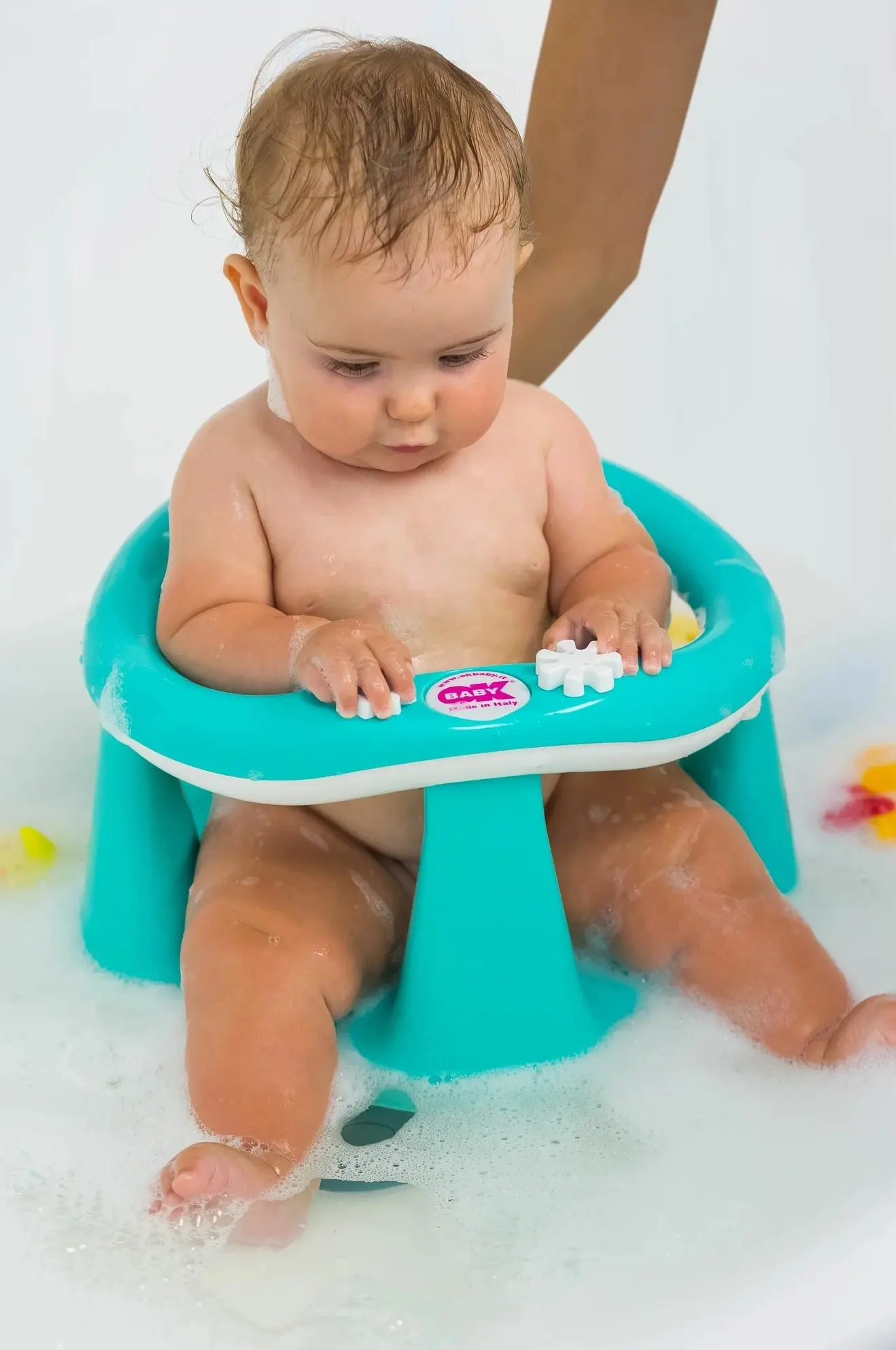 Стульчик для купания OK Baby Flipper Evolution (White)