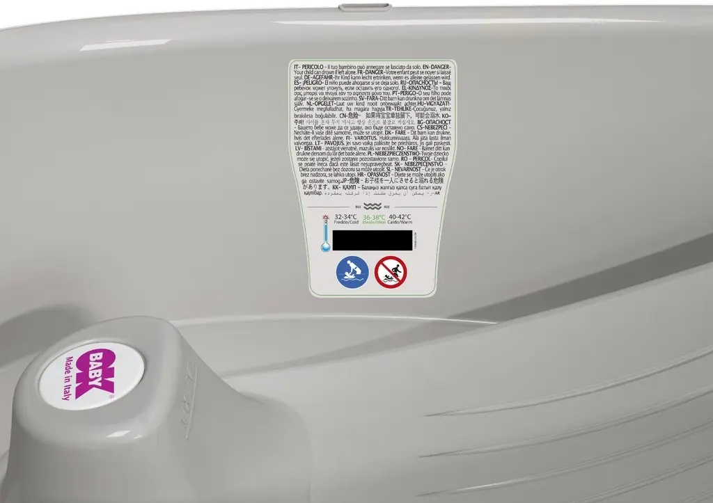 Ванночка OK Baby Onda Baby (Grey)