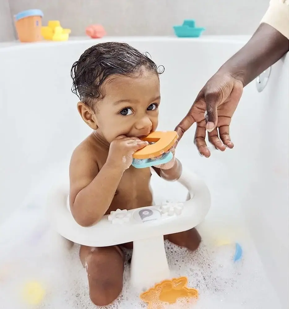 Стульчик для купания Premaman Bebelouga (White)