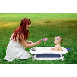 Детская складная ванночка Ricokids RK-280 (White/Blue) Thumb