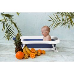 Детская складная ванночка Ricokids RK-280 (White/Blue) Thumb