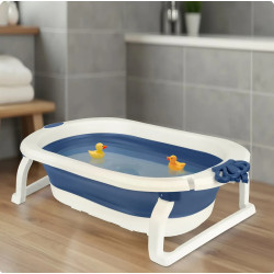 Складная ванночка Ricokids RK-286 728600 (White/Blue) Thumb
