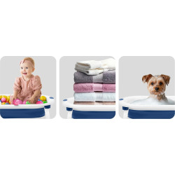 Складная ванночка Ricokids RK-286 728600 (White/Blue) Thumb