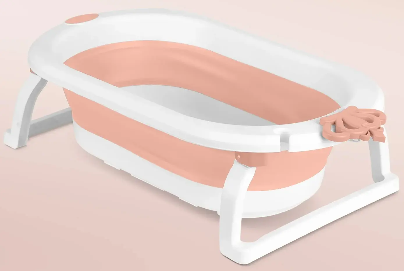Складная ванночка Ricokids RK-286 728601 (White/Pink) - 2