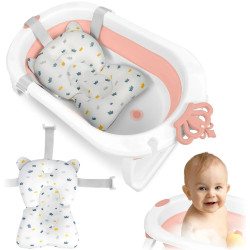 Складная ванночка Ricokids RK-286 728601 (White/Pink) Thumb