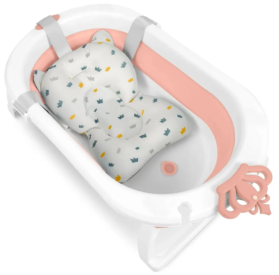 Складная ванночка Ricokids RK-286 728601 (White/Pink)