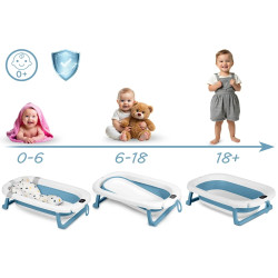 Складная ванночка Ricokids RK-287 728700 (White/Blue) Thumb