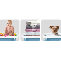 Складная ванночка Ricokids RK-287 728700 (White/Blue) Thumb