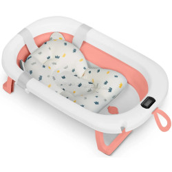 Складная ванночка Ricokids RK-287 728701 (White/Pink)
