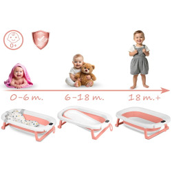 Складная ванночка Ricokids RK-287 728701 (White/Pink) Thumb