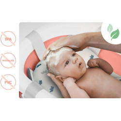 Складная ванночка Ricokids RK-287 728701 (White/Pink) Thumb