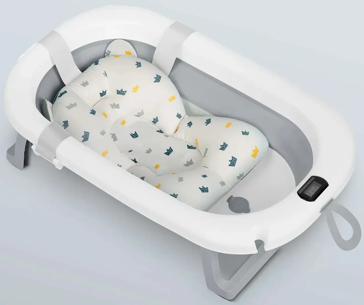 Складная ванночка Ricokids RK-287 728702 (White/Grey) - 3