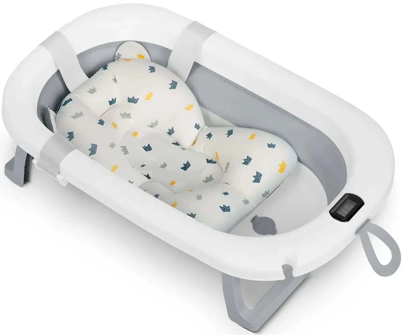 Складная ванночка Ricokids RK-287 728702 (White/Grey)