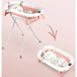 Складная ванночка Ricokids RK-287 728721 (White/Pink) Thumb