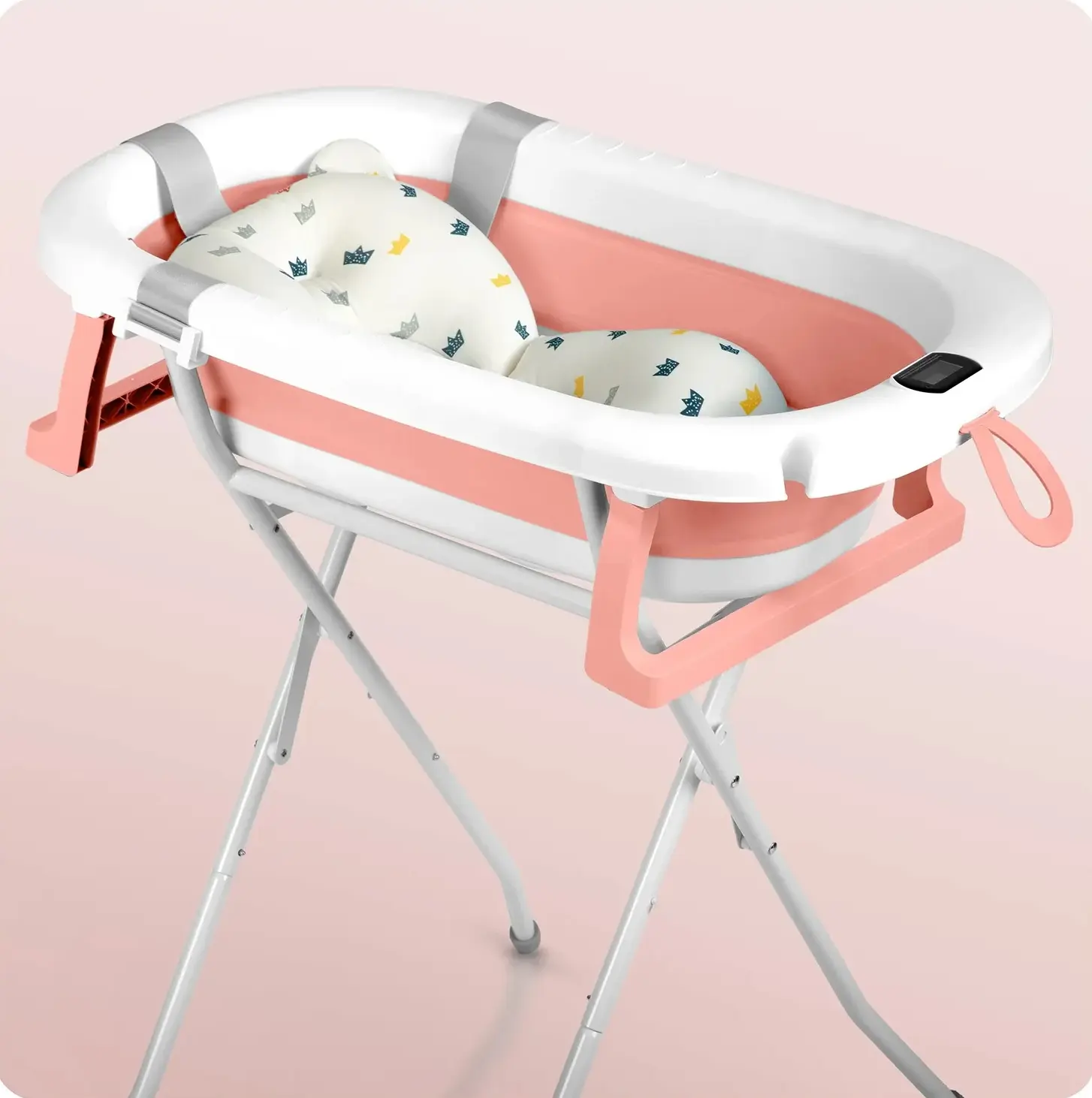 Складная ванночка Ricokids RK-287 728721 (White/Pink) - 4