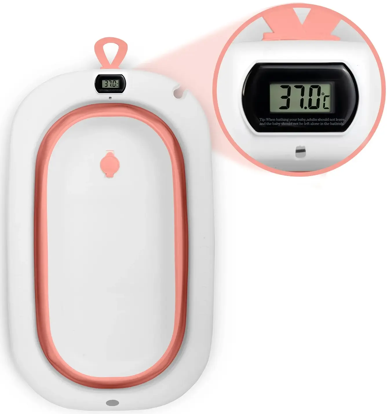 Складная ванночка Ricokids RK-287 728721 (White/Pink) - 9